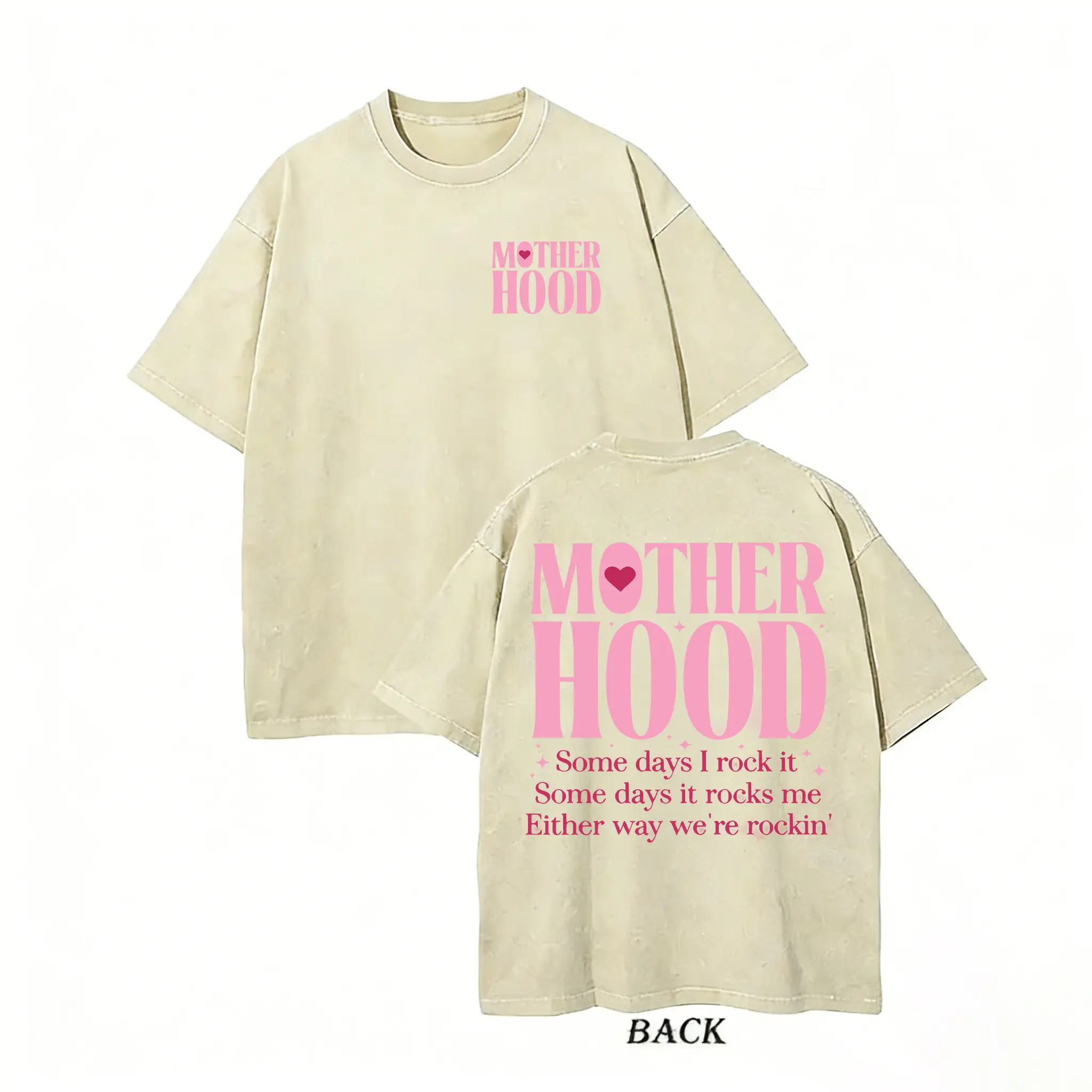 Motherhood Printed Graphic T-Shirt