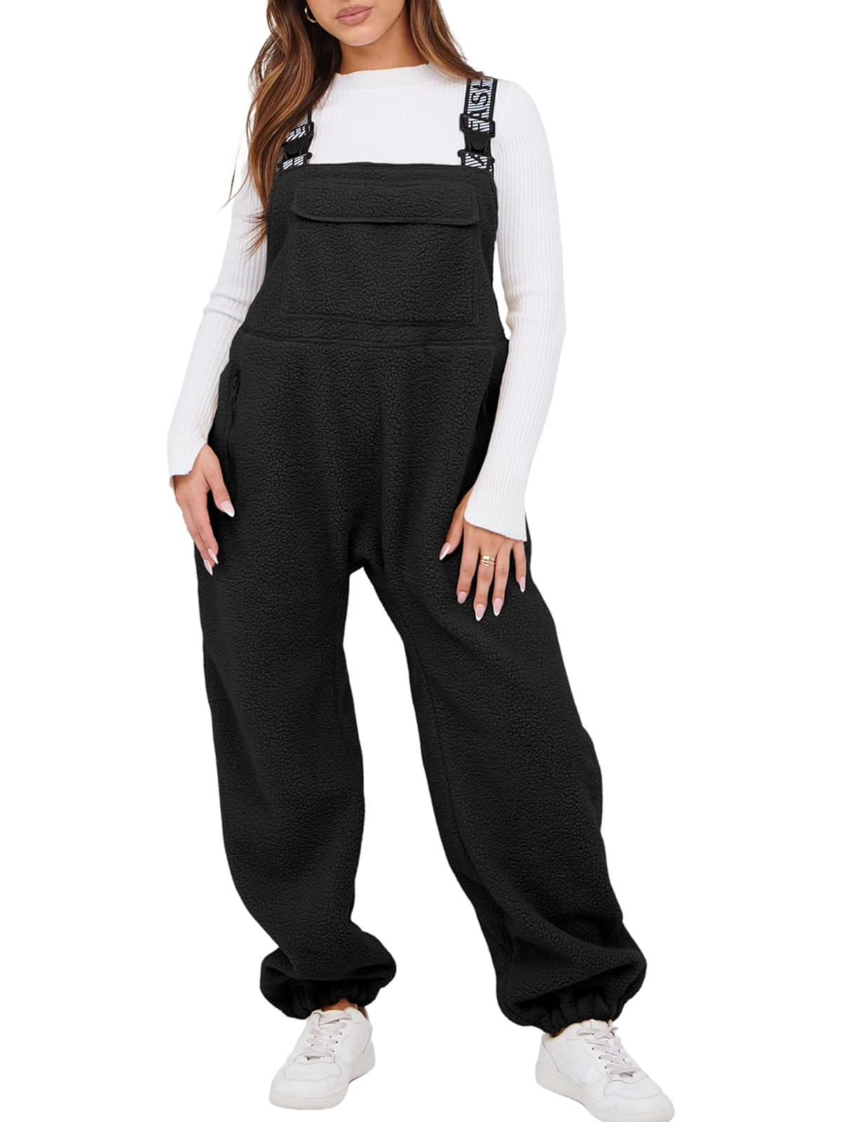Women's Fleece Warm Winter Casual Loose Jumpsuits (Buy 2 Free Shipping)