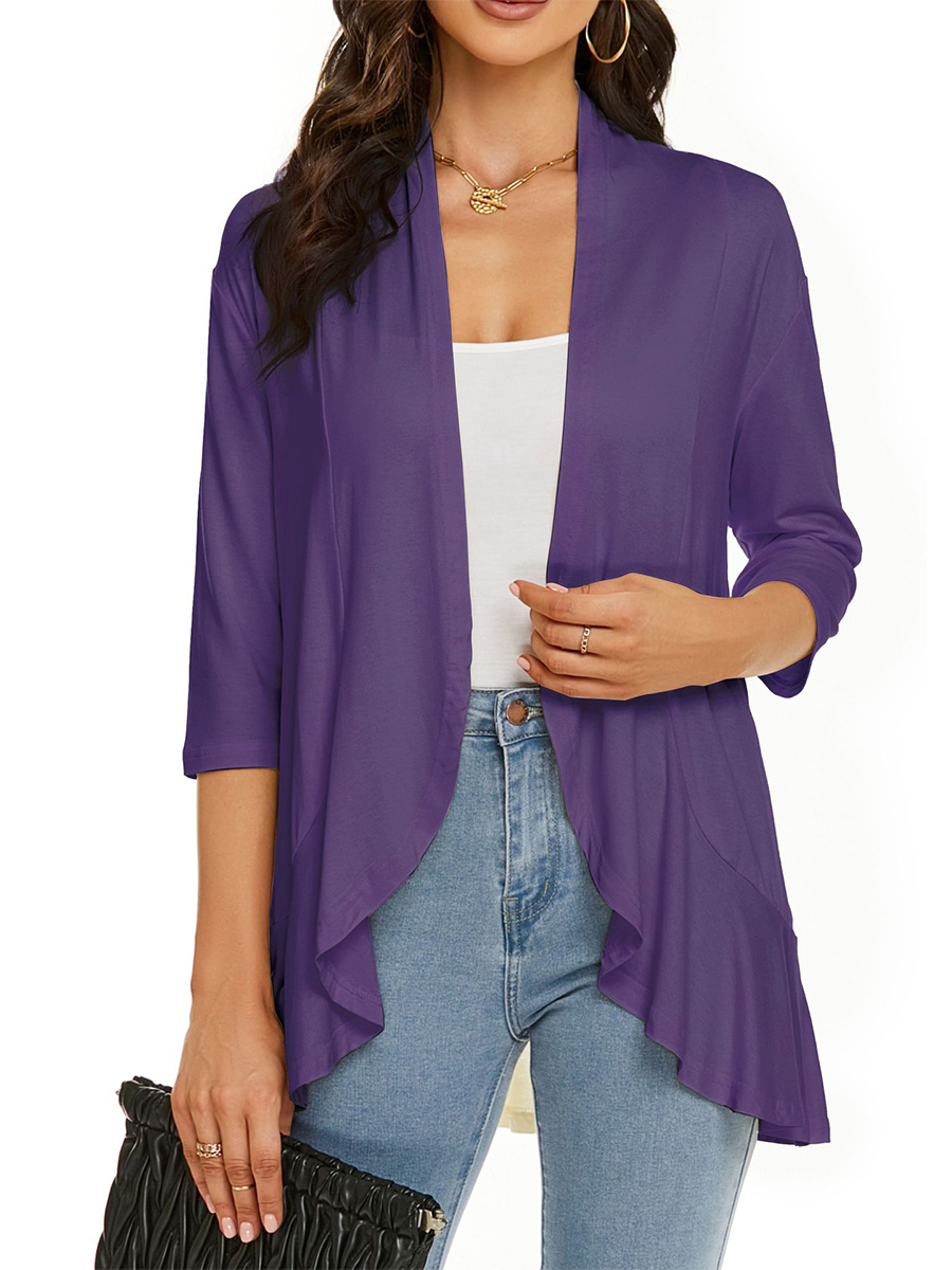 Women's Casual Lightweight Open Front Cardigans