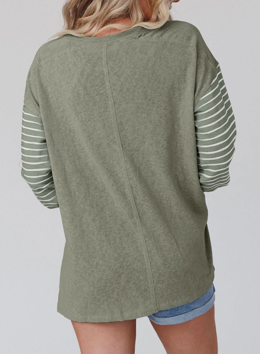 HOT SALE Women's Oversized Casual Color Block Pullover