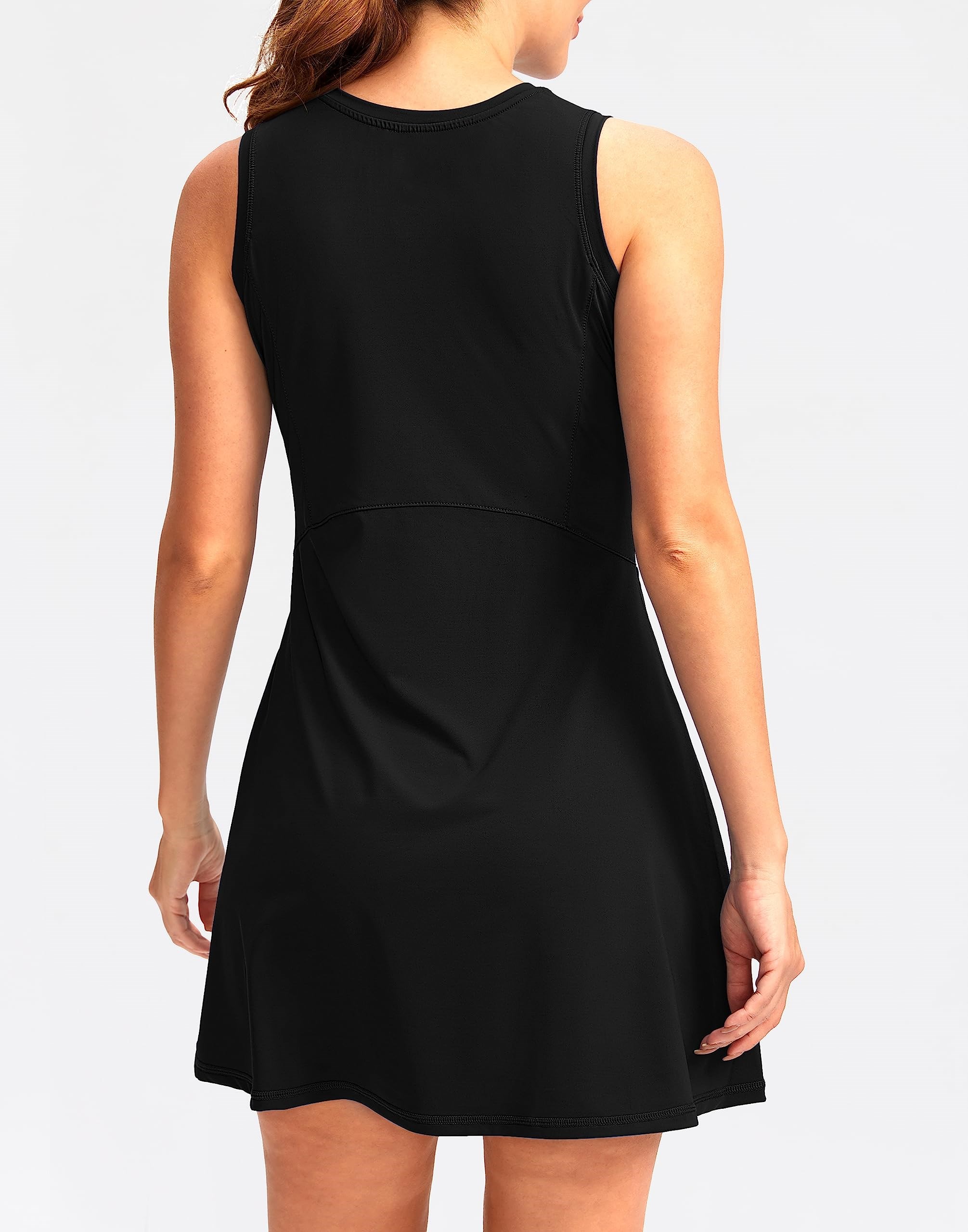 Women's Tennis Golf Dress with Built in Shorts 