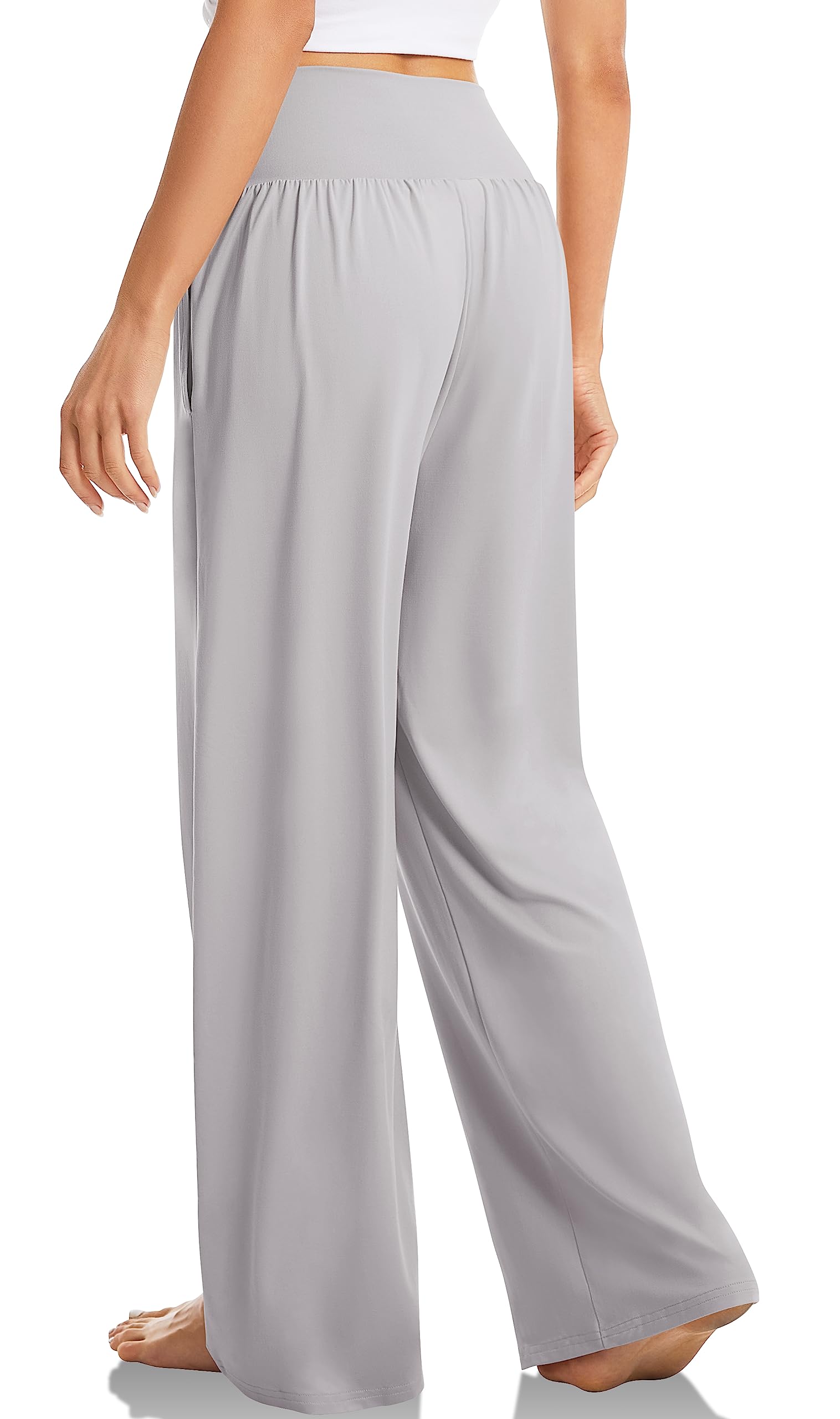 Women's Wide Leg Casual Loose Pants Yoga Sweatpants
