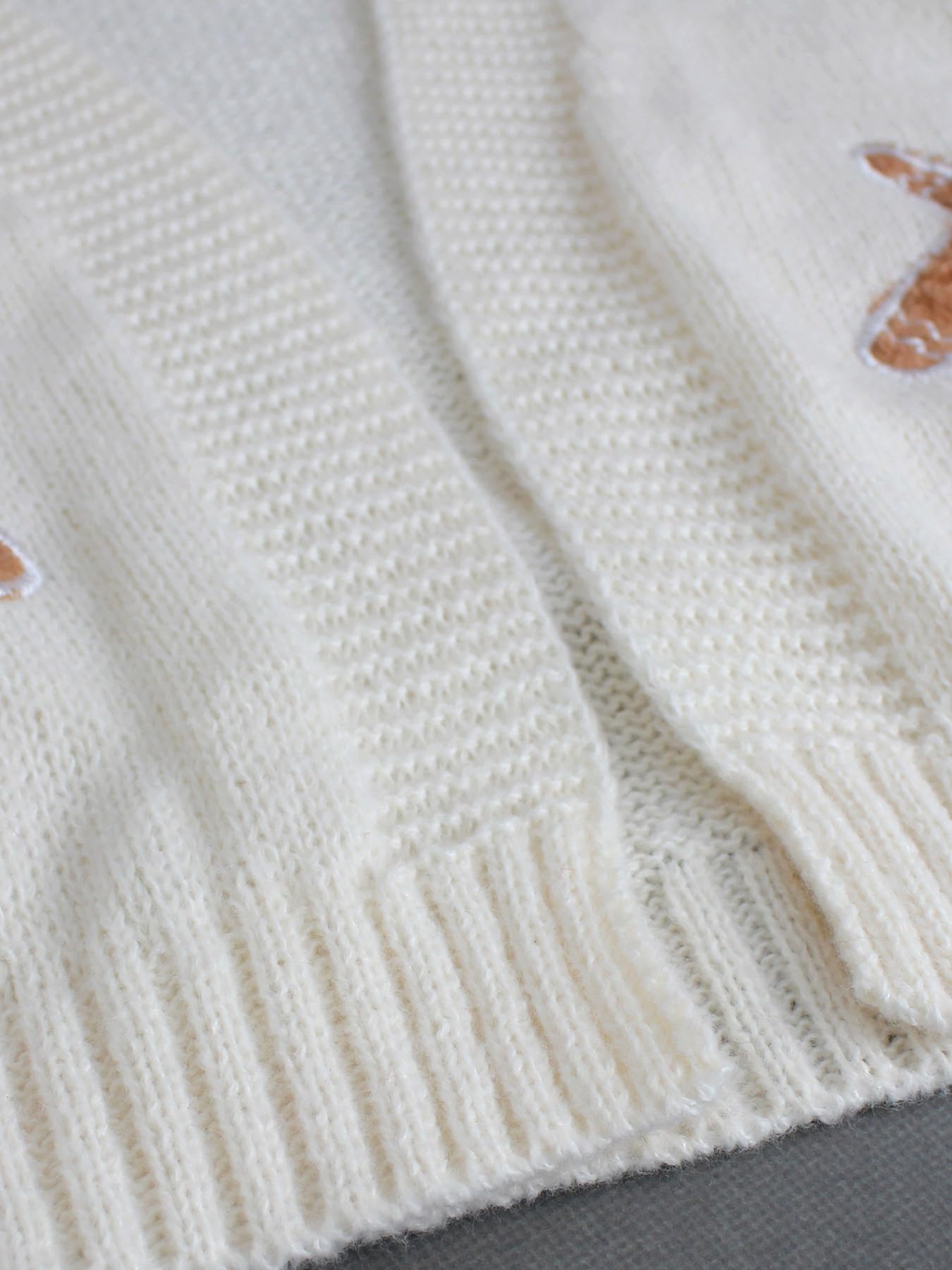 Women's Cartoon Print Drop Shoulder Cardigan