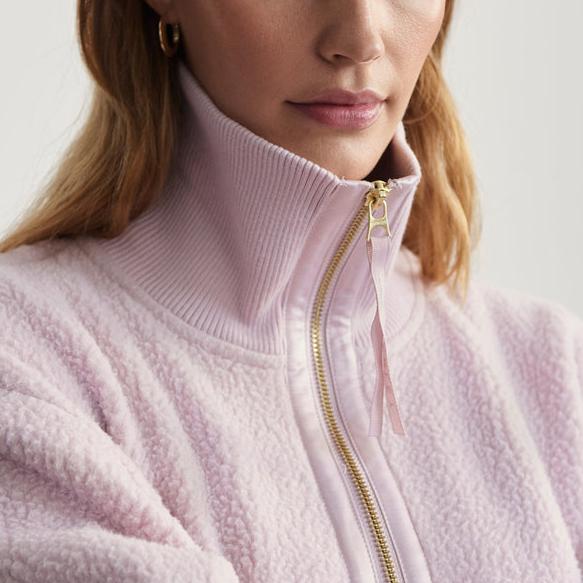  Women's Half Zip Oversized V Neck Fuzzy Knit Chunky Fleece