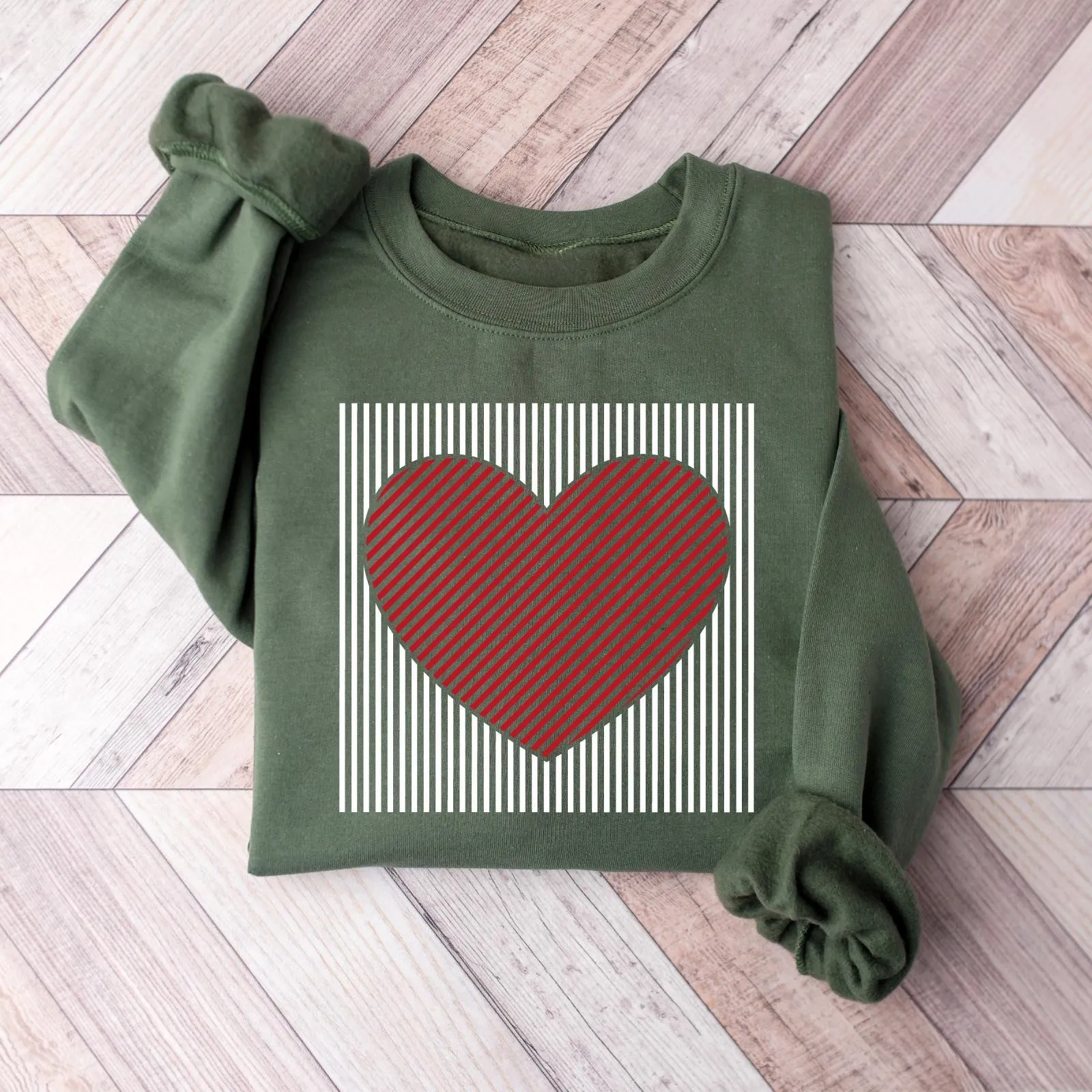 Paw Heart Valentines Sweatshirt(Buy 2 Free Shipping)