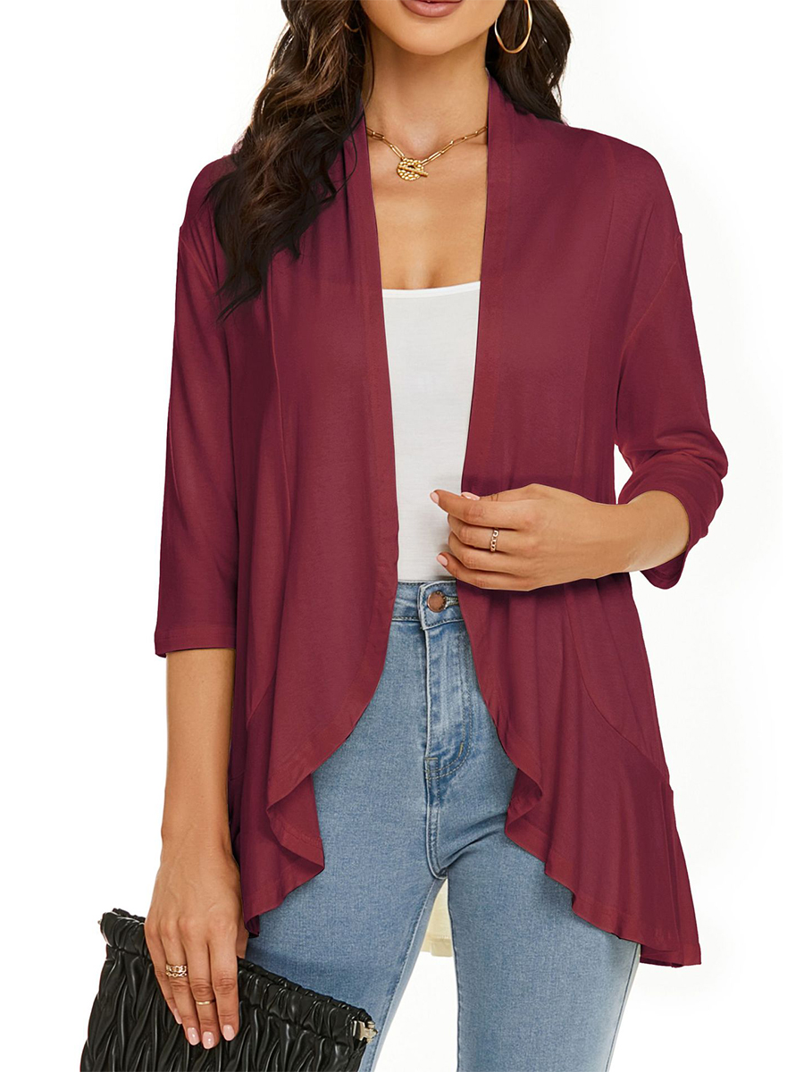 Women's Casual Lightweight Open Front Cardigans