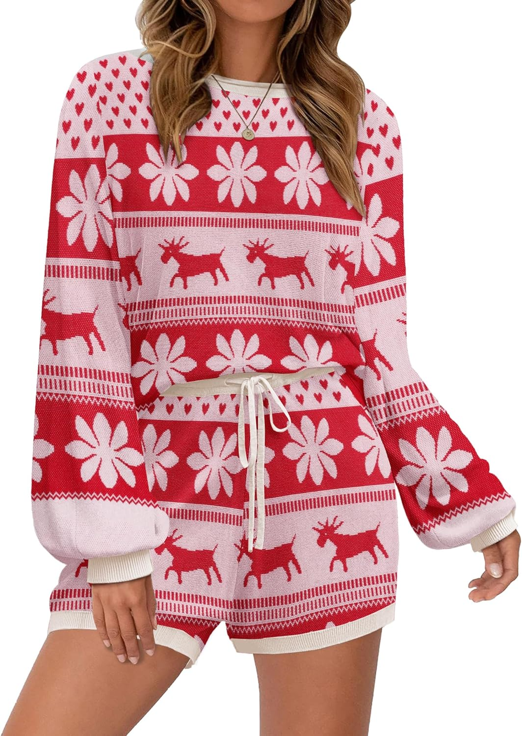 Women's knitted pajamas set (BUY 2 FREE SHIPPING)