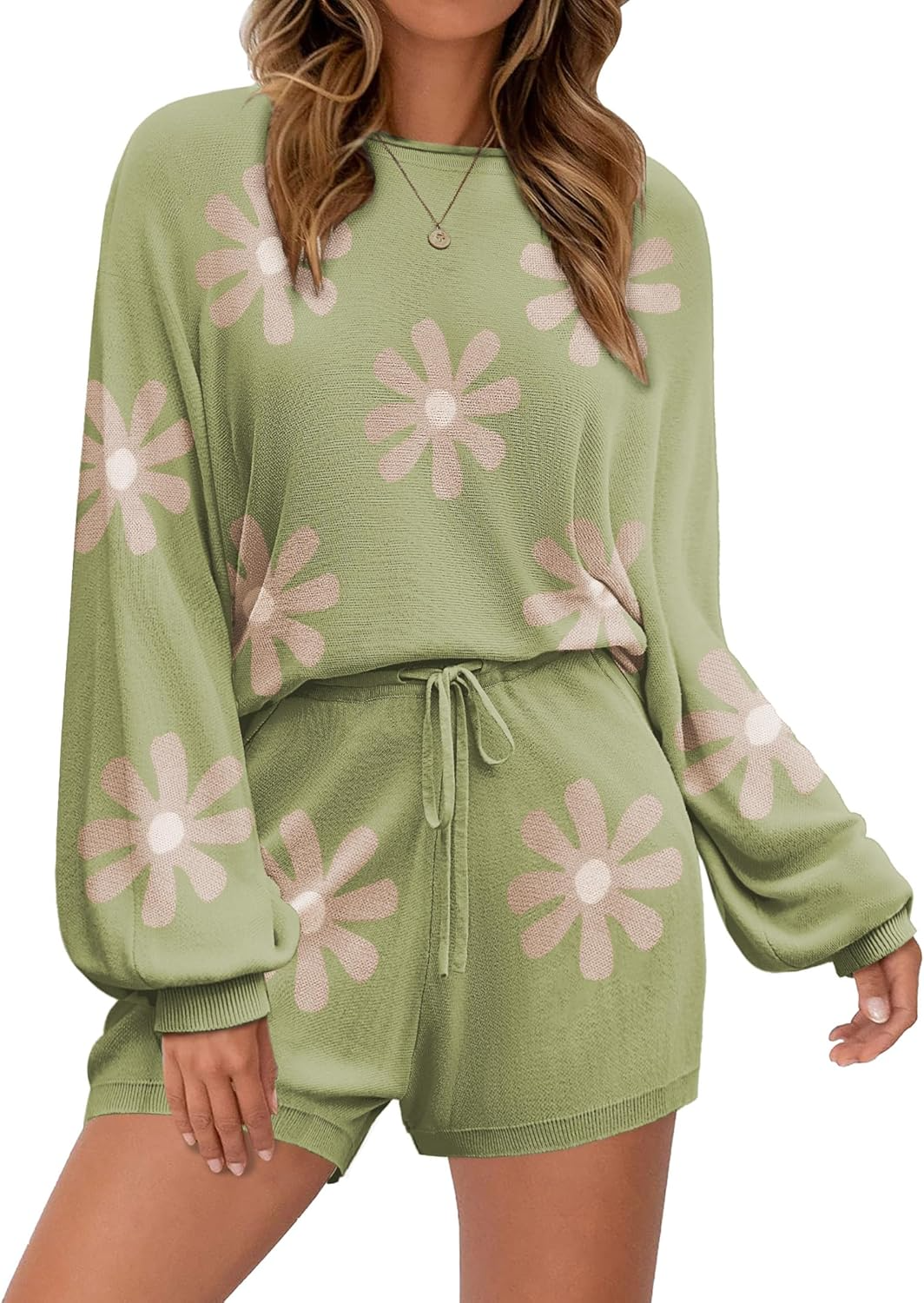 Women's knitted pajamas set (BUY 2 FREE SHIPPING)