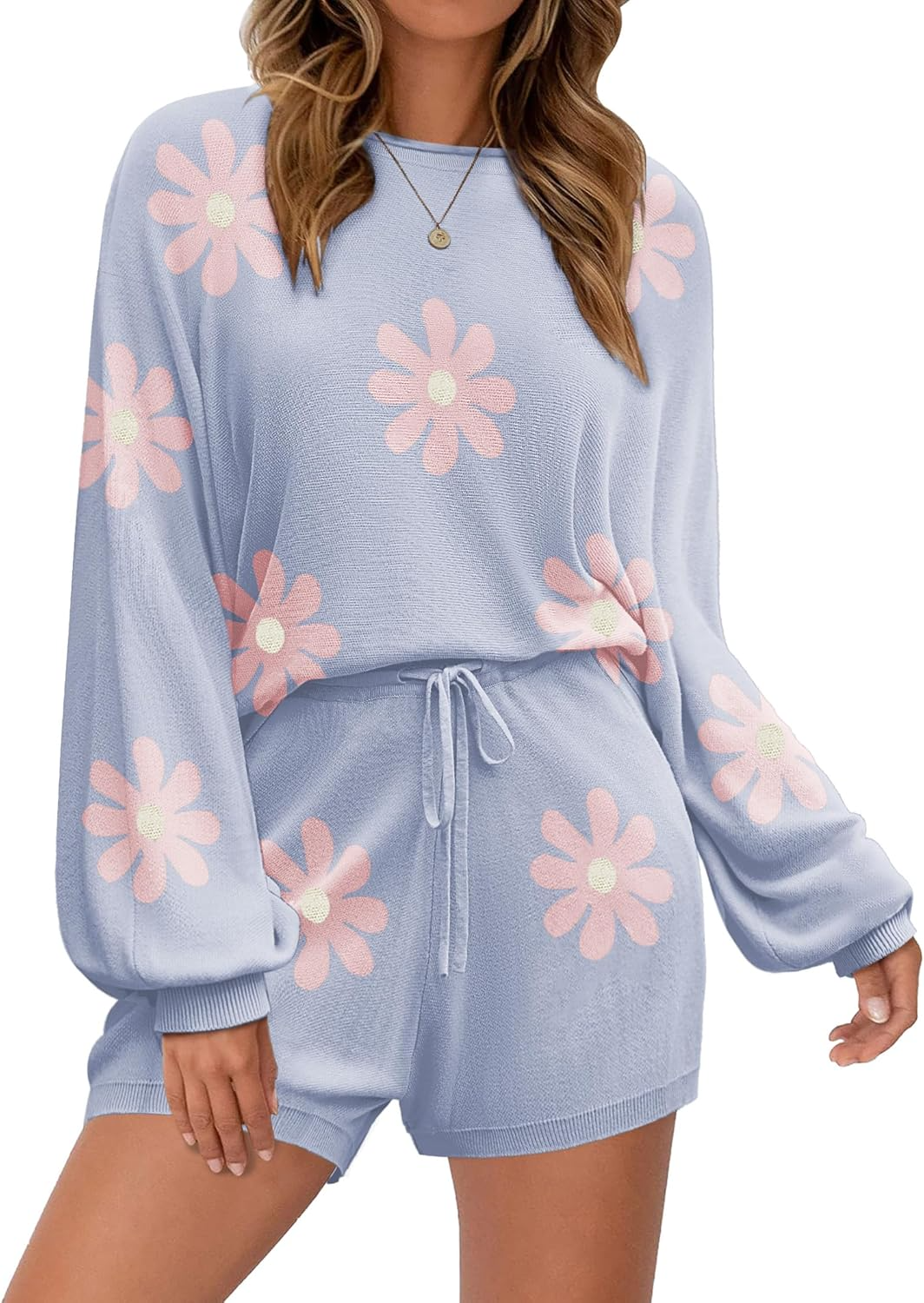 Women's knitted pajamas set (BUY 2 FREE SHIPPING)