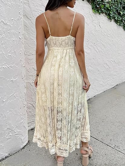 Boho Tassel Beach Summer Maxi Dress-hivebabe.com