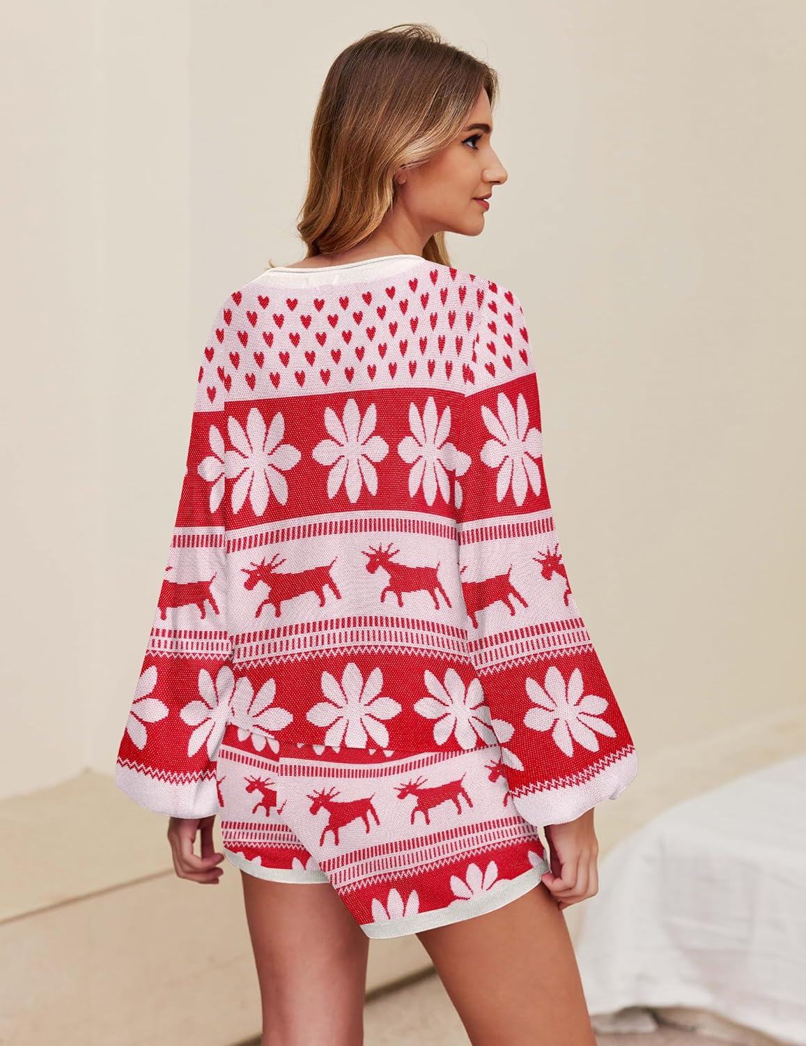 Women's knitted pajamas set (BUY 2 FREE SHIPPING)