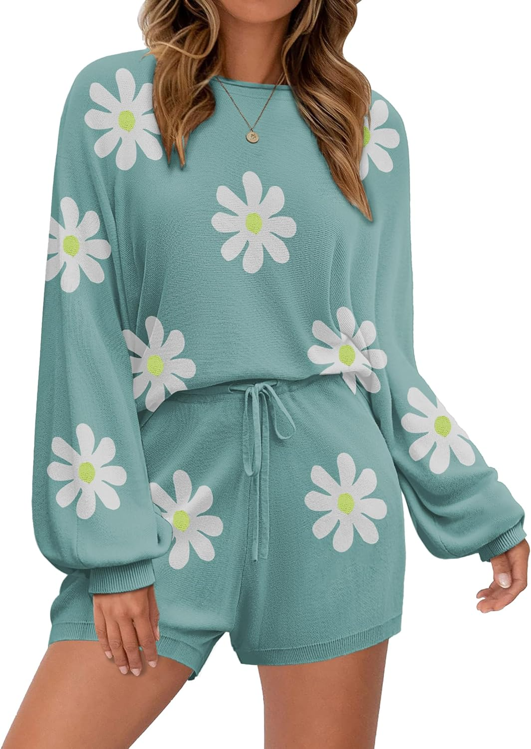 Women's knitted pajamas set (BUY 2 FREE SHIPPING)