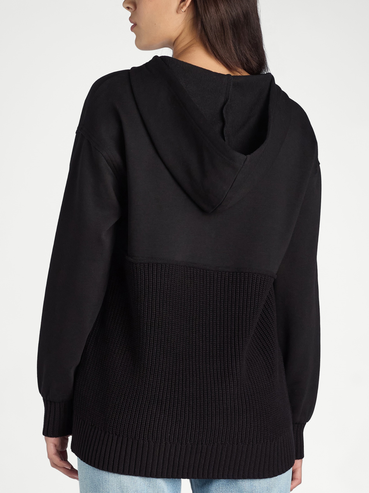 Casual Knitted Patchwork Hoodie (Buy 2 Free Shipping)