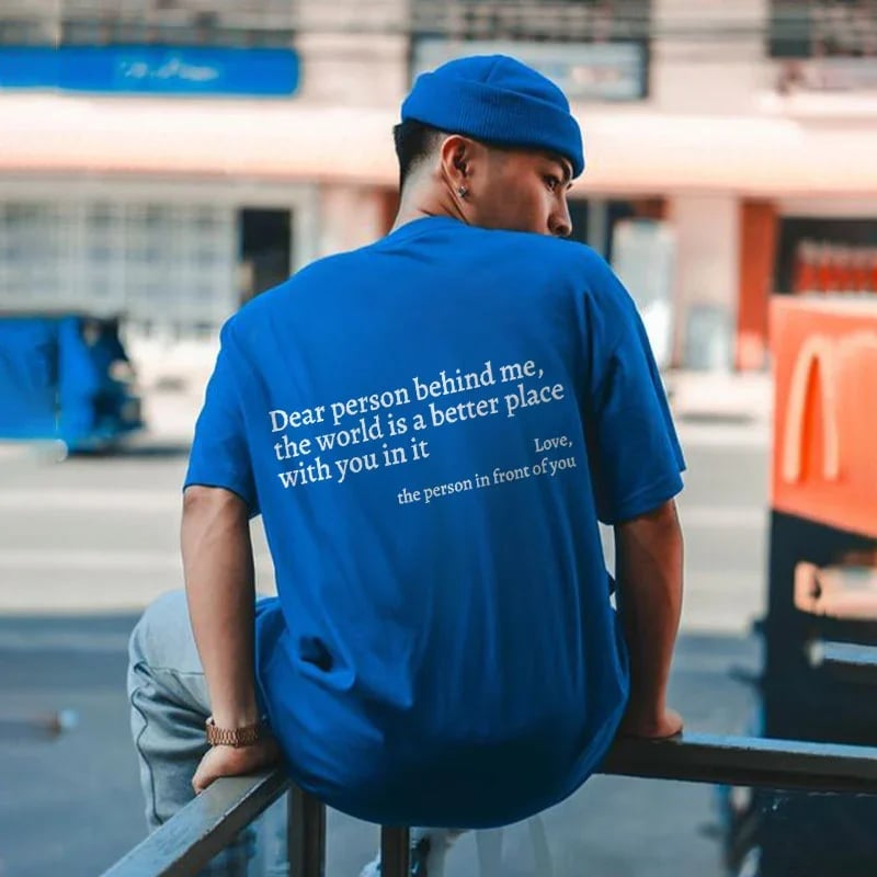 Dear Person Behind Me' Unisex T-Shirt
