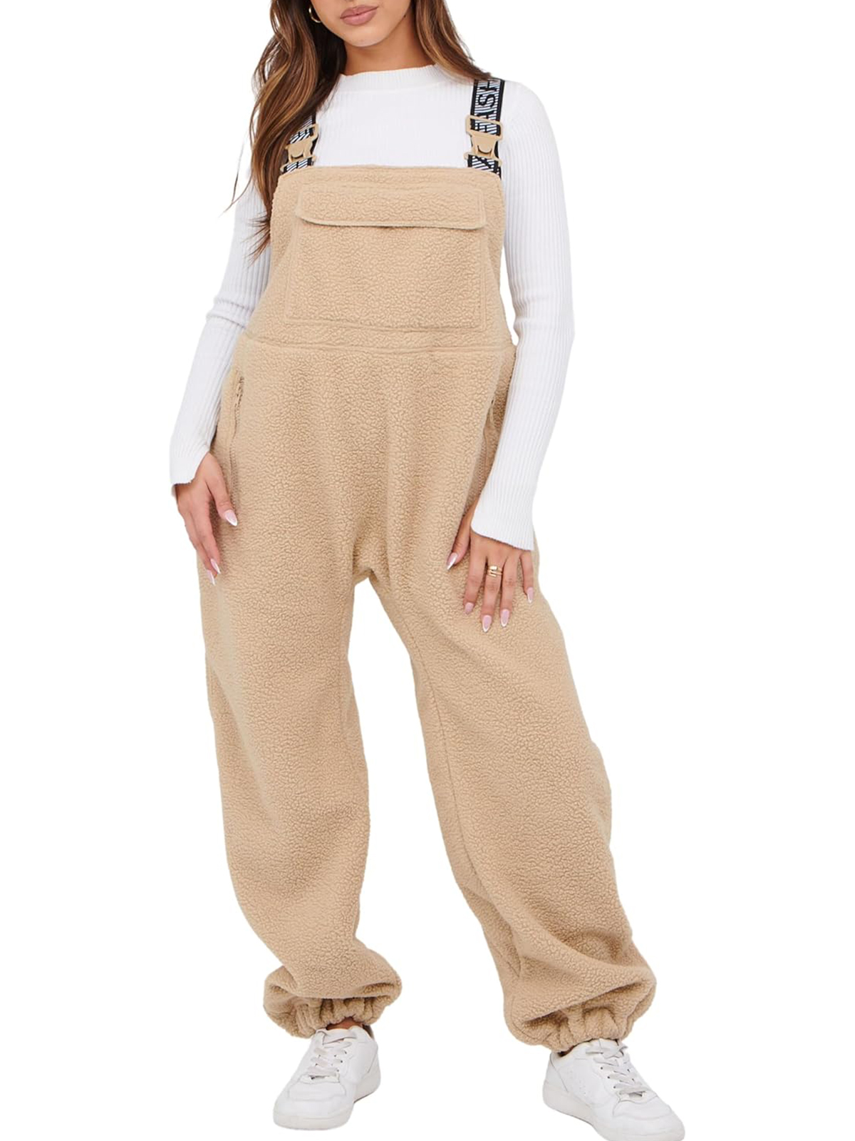 Women's Fleece Warm Winter Casual Loose Jumpsuits (Buy 2 Free Shipping)