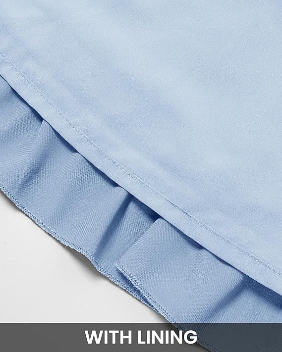 Women's Tie Neck High Waist Layered Ruffle Waist Mini Dress(BUY 2 FREE SHIPPING)