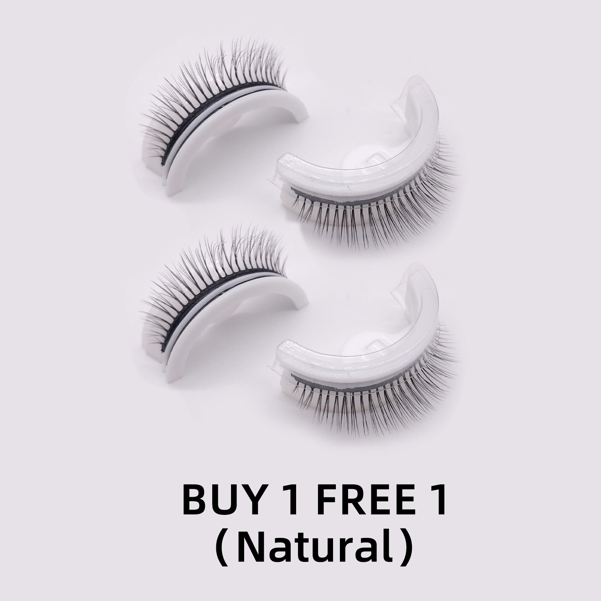 Christmas Sale 48% OFF - Reusable Self-Adhesive Eyelashes-Pink Laura