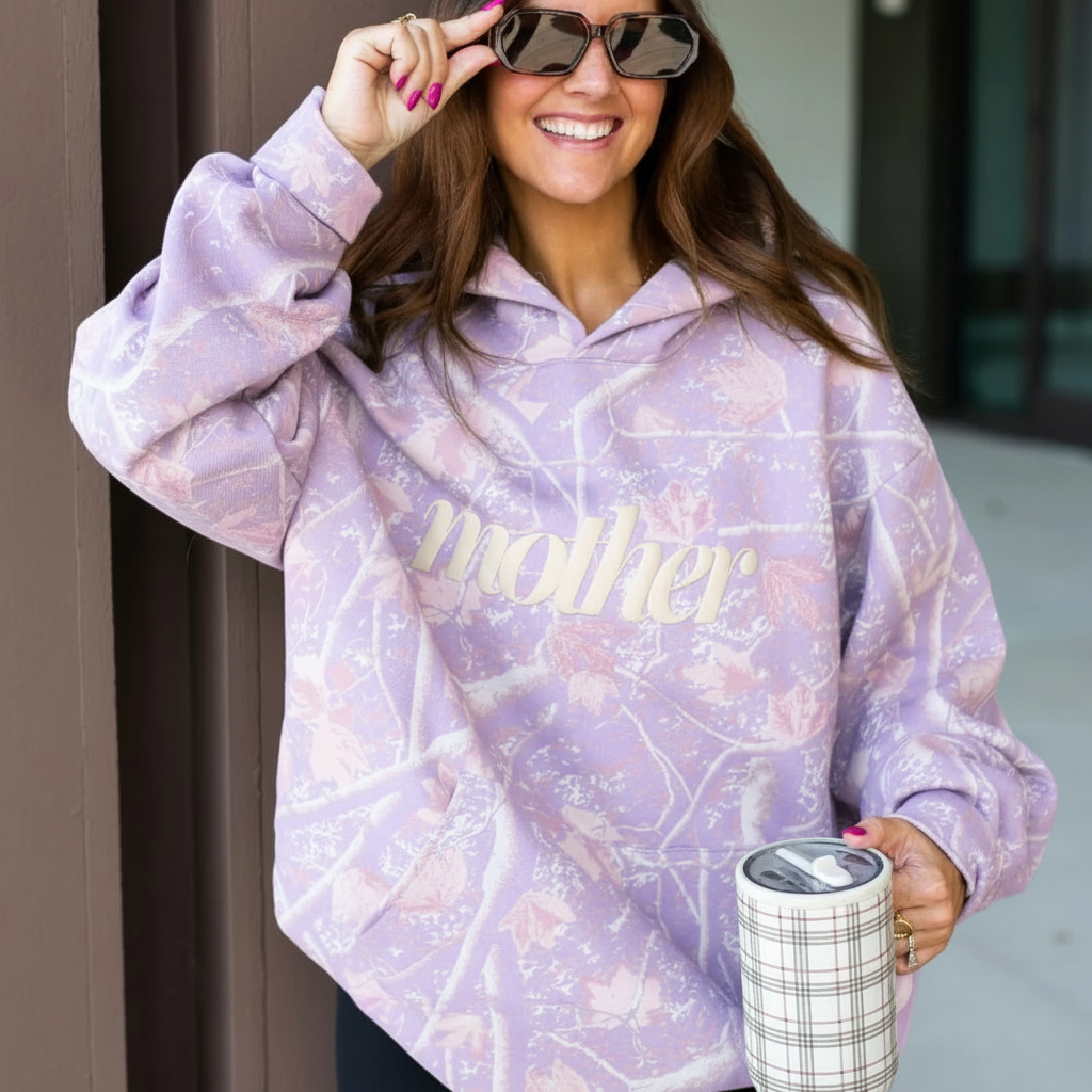 'Mother Nature' Camo Hideaway Hoodie