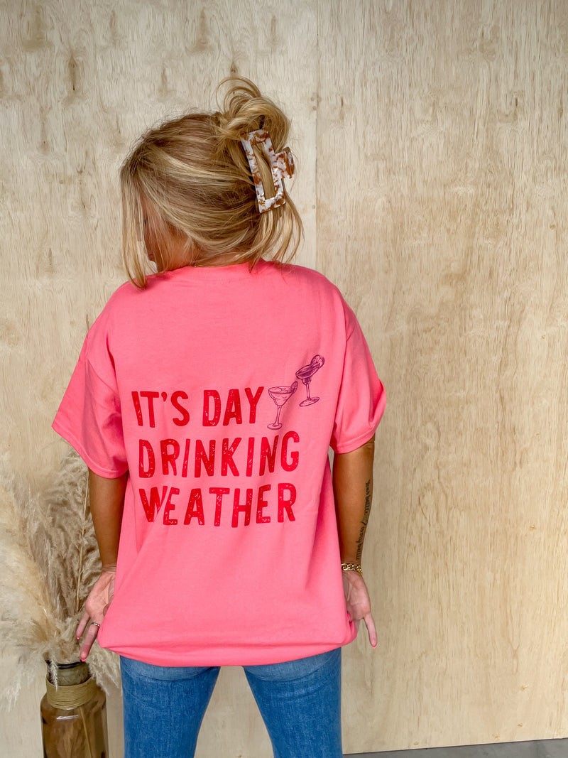 Day Drinking Weather Graphic Tee
