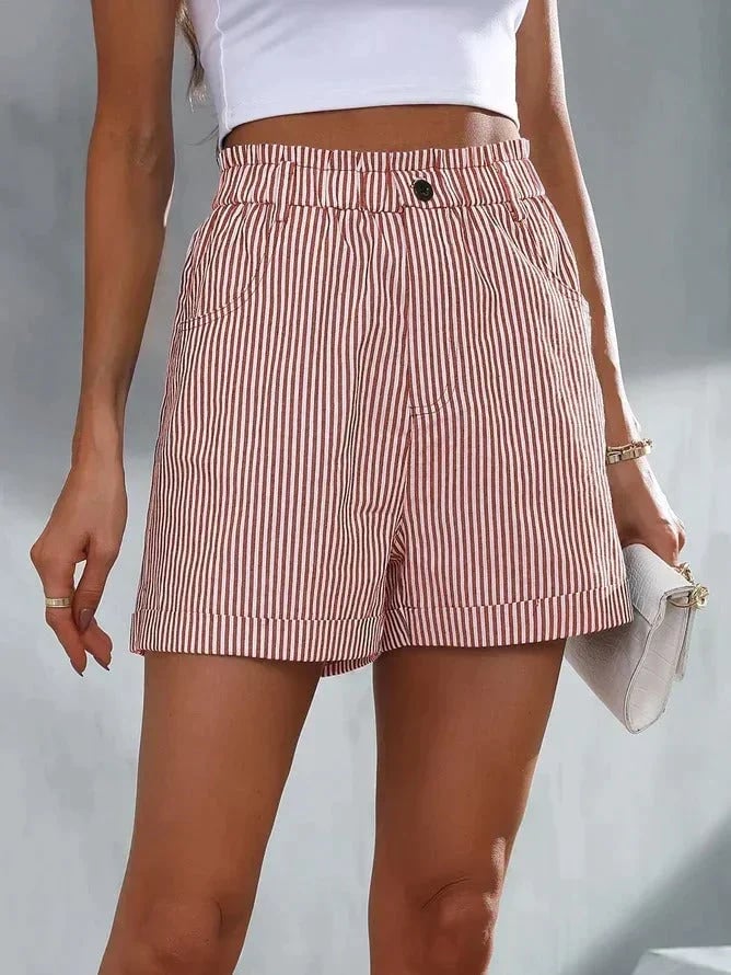 🔥Loose Casual Striped Shorts