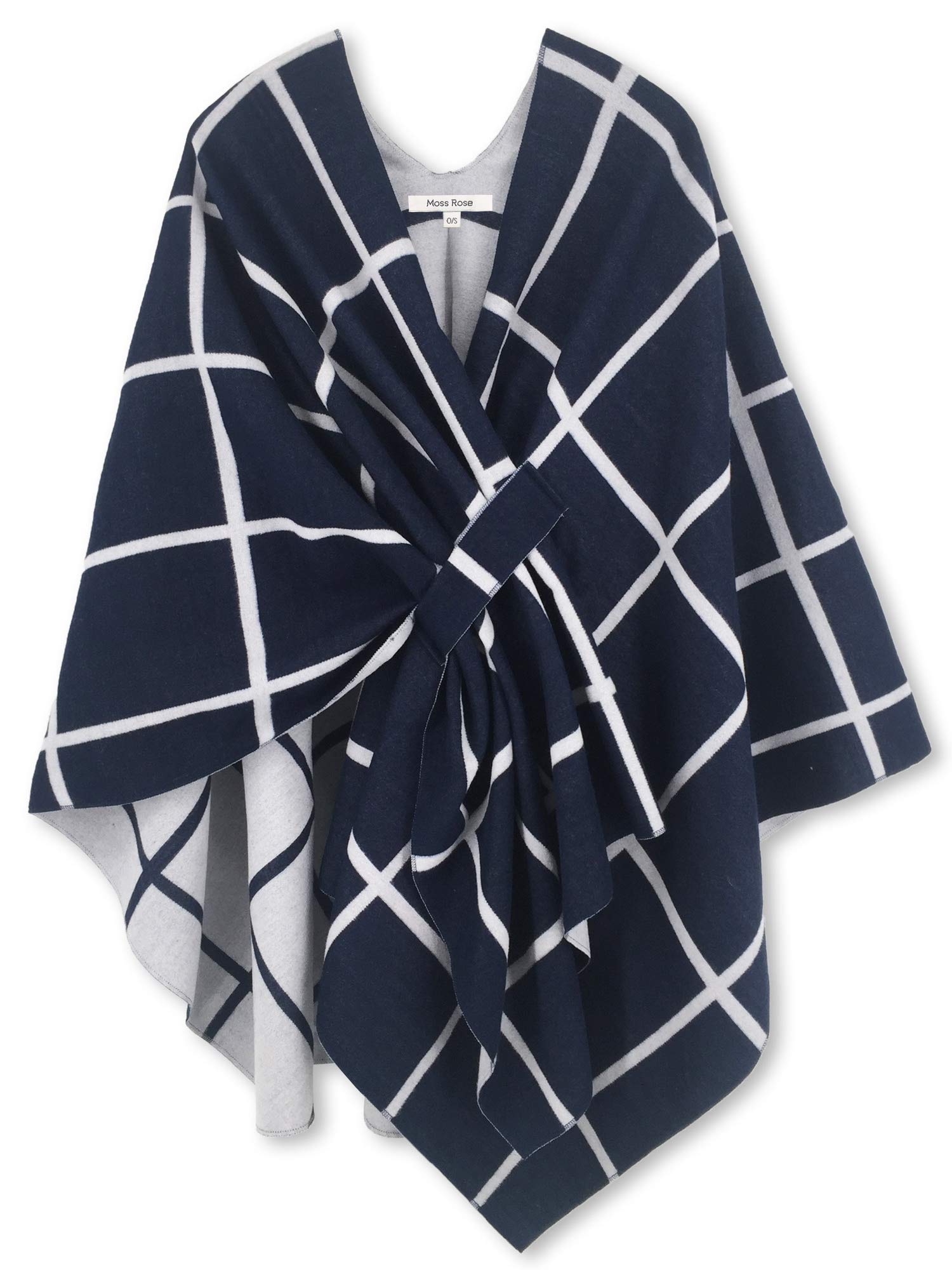 Women's Shawl Wrap Poncho Ruana Cape Open Front Cardigan Shawls