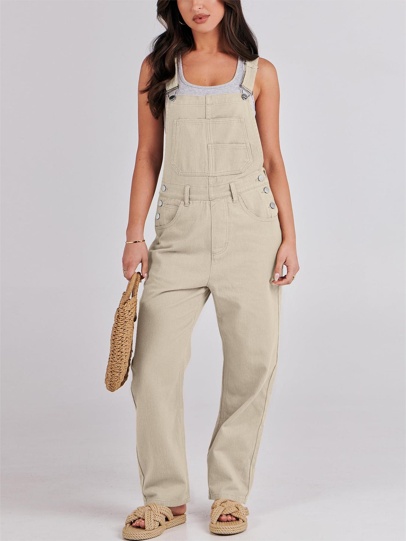 2023 New Comfortable Adjustable Shoulder Strap Suspender Jeans(Buy 2 Free Shipping)