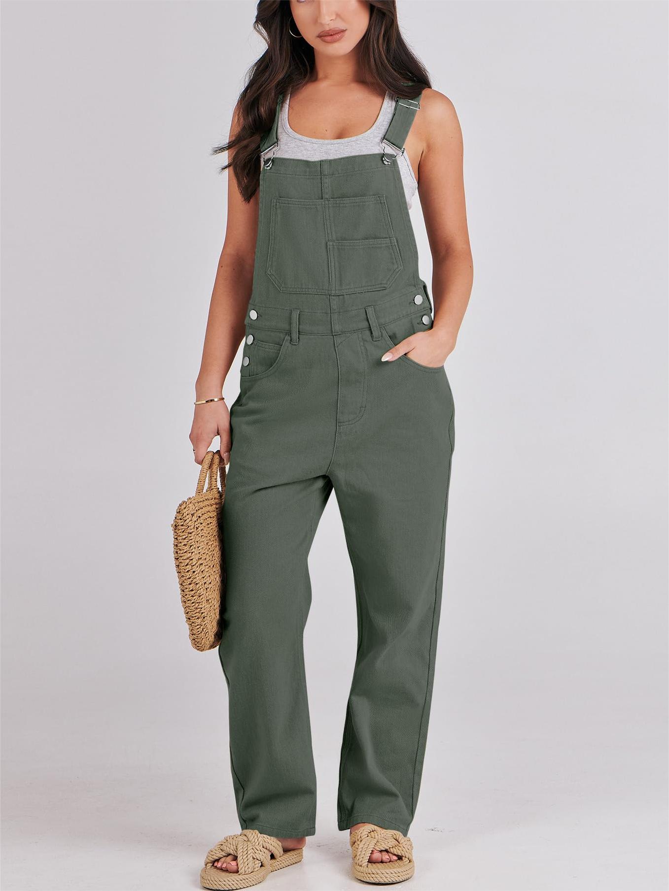 2023 New Comfortable Adjustable Shoulder Strap Suspender Jeans(Buy 2 Free Shipping)