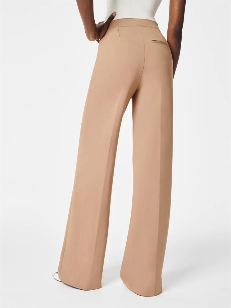 Button Wide Leg Pant