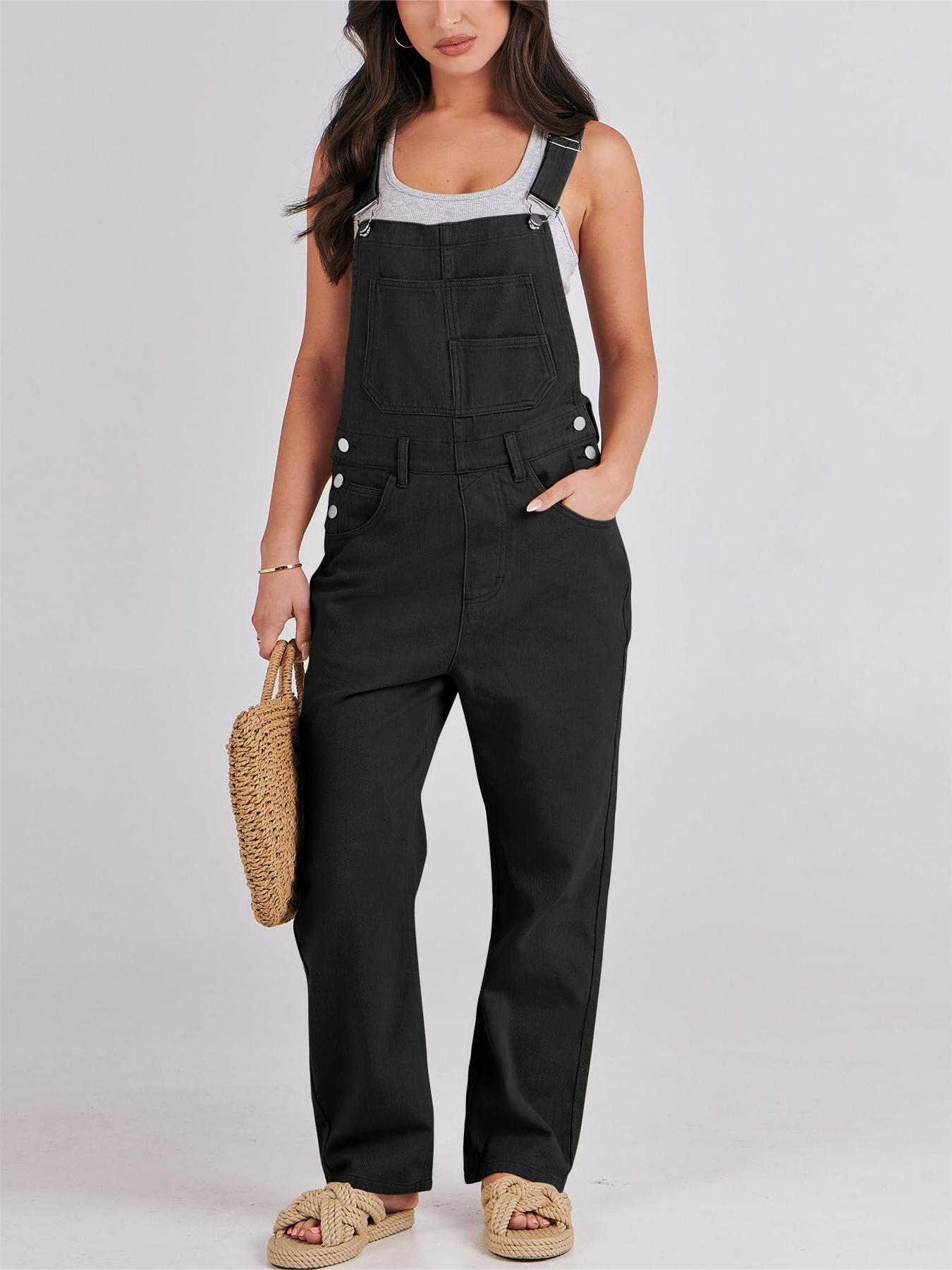 2023 New Comfortable Adjustable Shoulder Strap Suspender Jeans(Buy 2 Free Shipping)