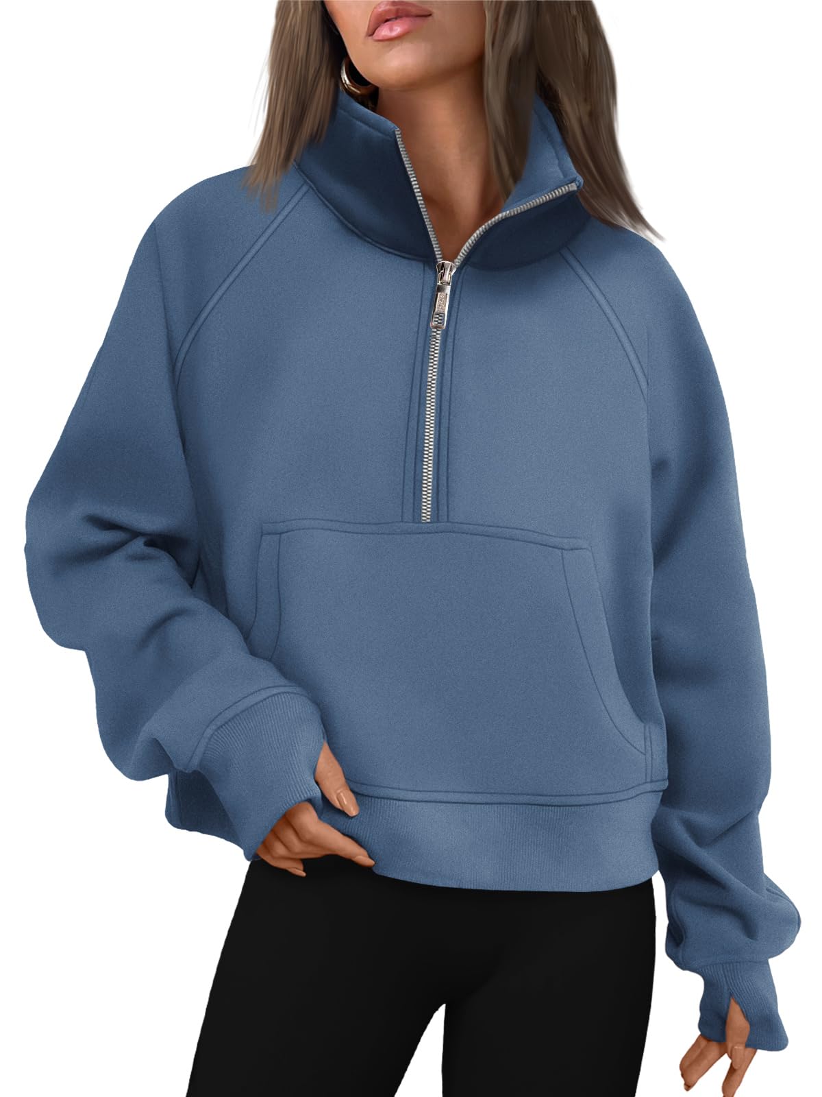 2024 Effortless Comfort Quarter-Zip Sweatshirt(50 OFF!!!)