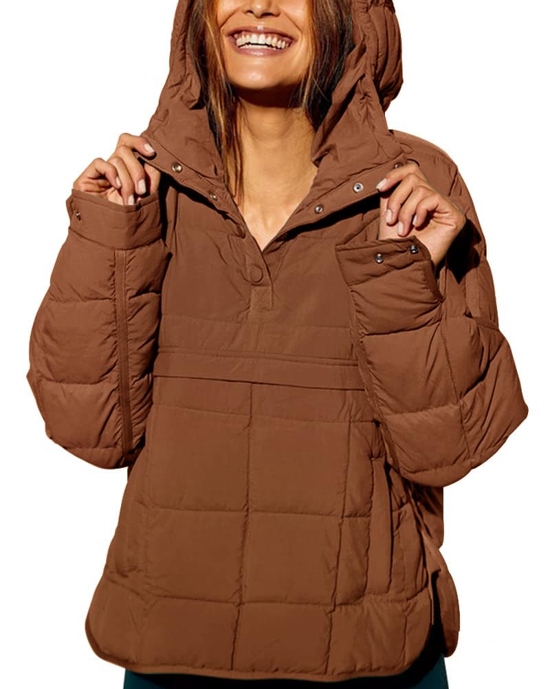 Women's Packable Pullover Puffer Jacket (BUY 2 10% OFF&FREE SHIPPING)