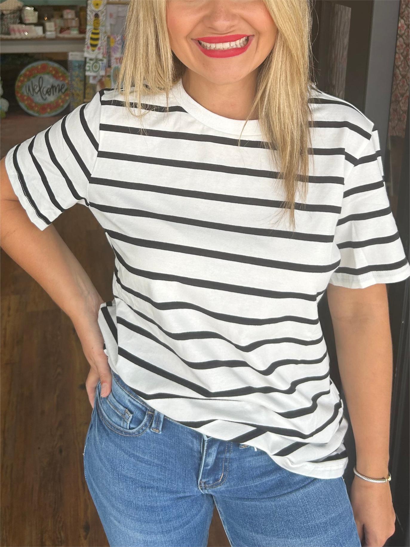 Women's Casual Striped Tee (Buy 2 Free Shipping)