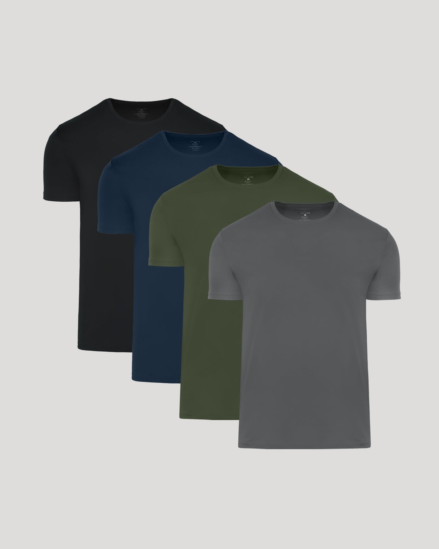 Premium Pima Crew Neck (2‑Pack, 4‑Pack )