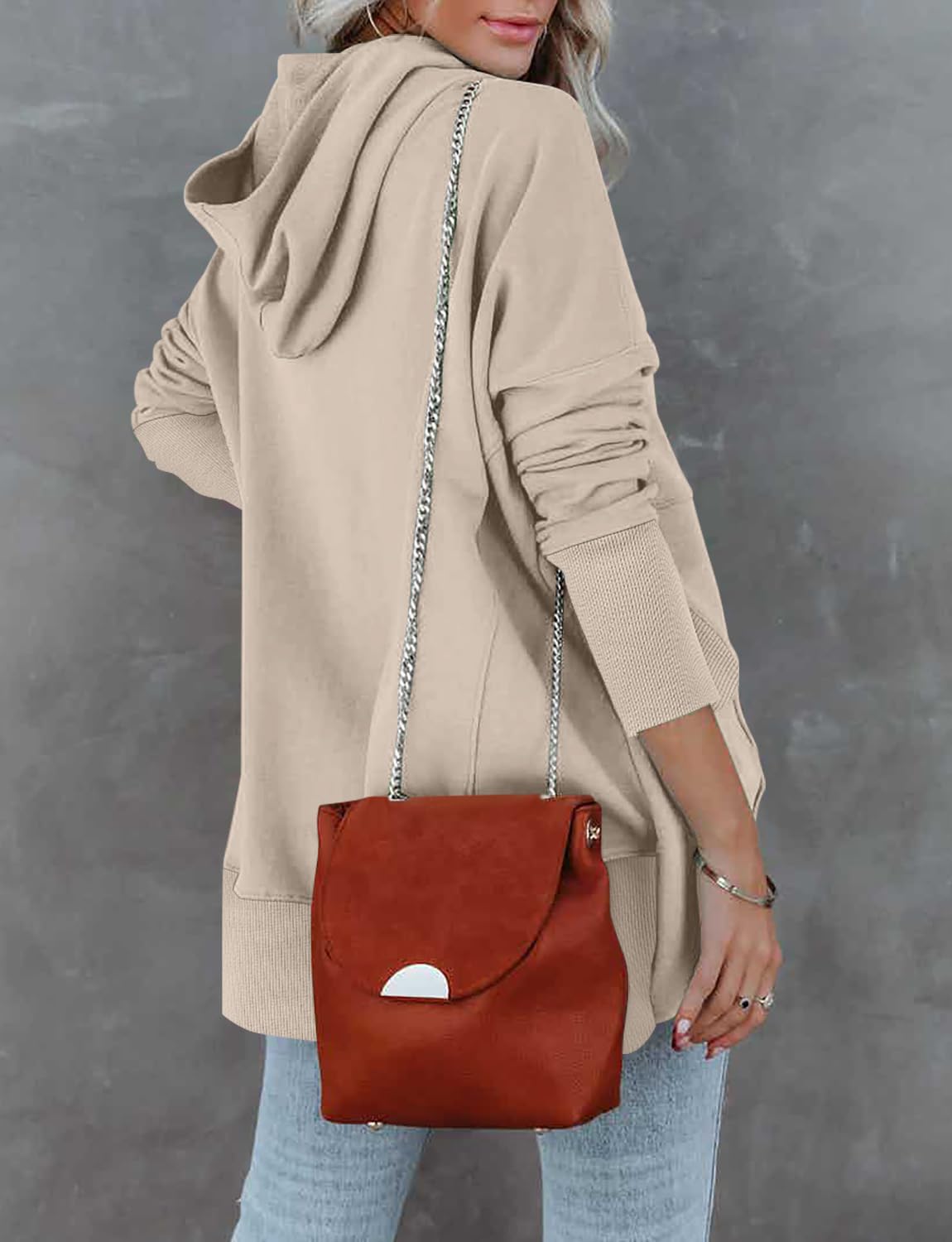 2024 Hot Sale Women's Snap Front Lounge Hoodie(50% OFF!!!)