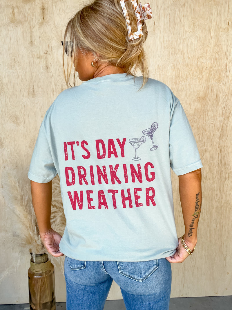 Day Drinking Weather Graphic Tee