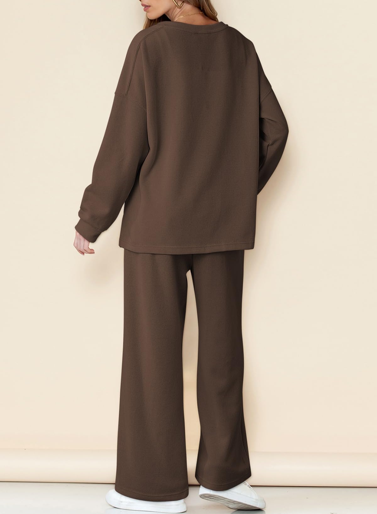 Women's Casual Cotton Long Sleeve Knit Tops And Pants Lounge Set (BUY 2 10% OFF)