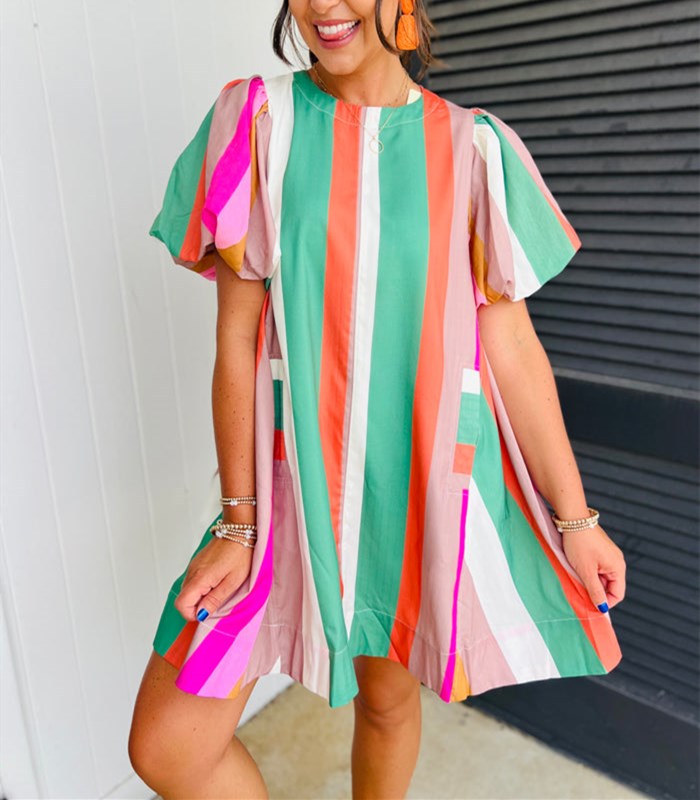 Vacation Mode Mini Dress