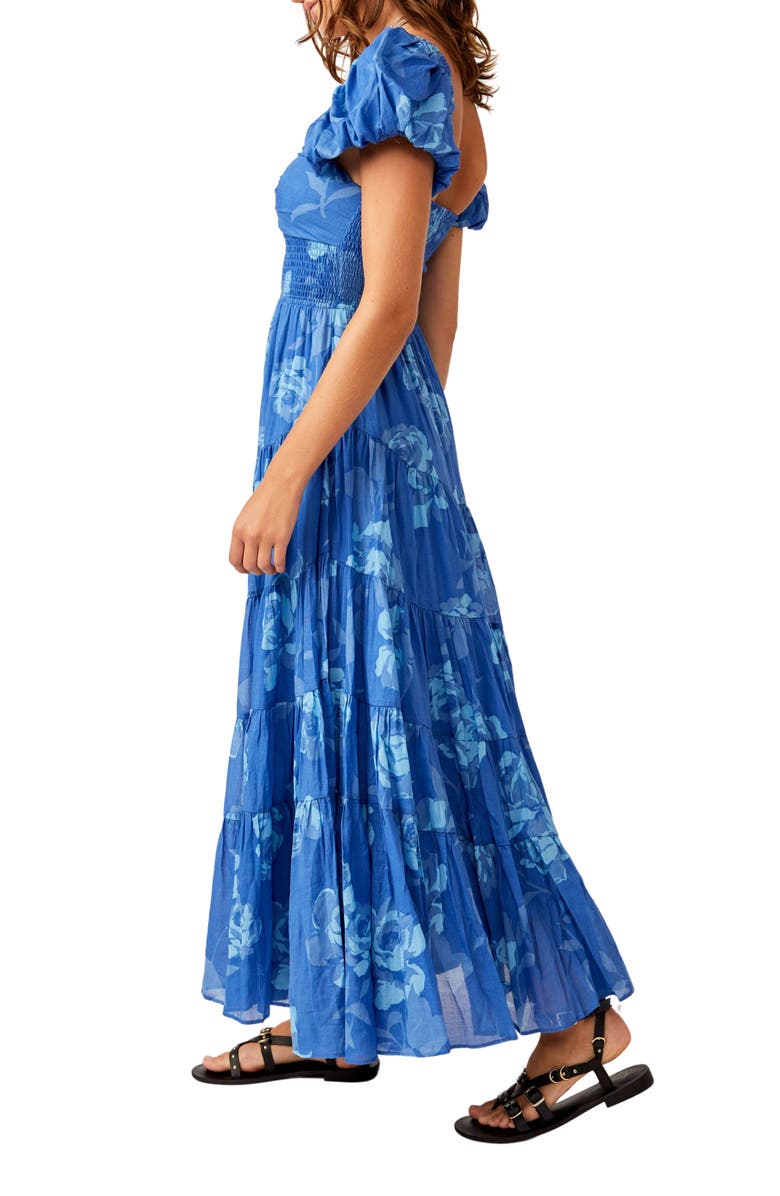 Sundrenched Floral Tiered Maxi Sundress