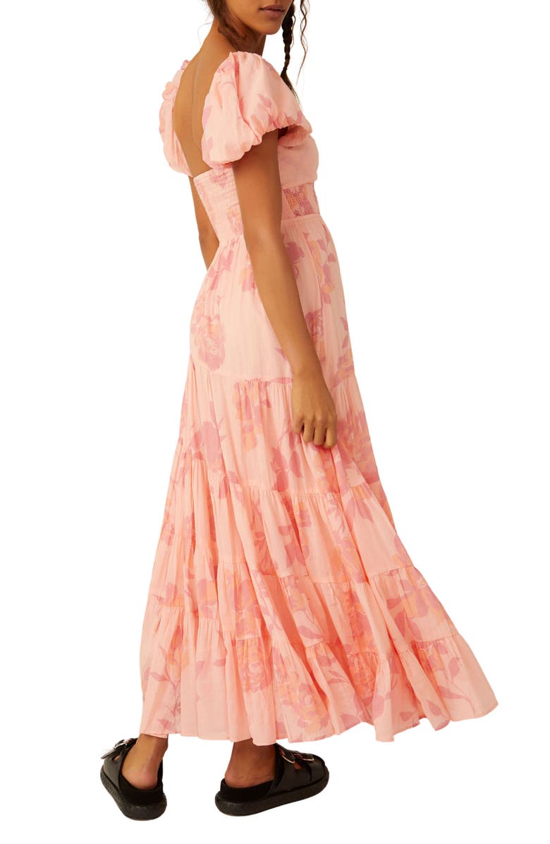 Sundrenched Floral Tiered Maxi Sundress