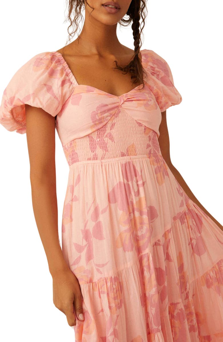 Sundrenched Floral Tiered Maxi Sundress