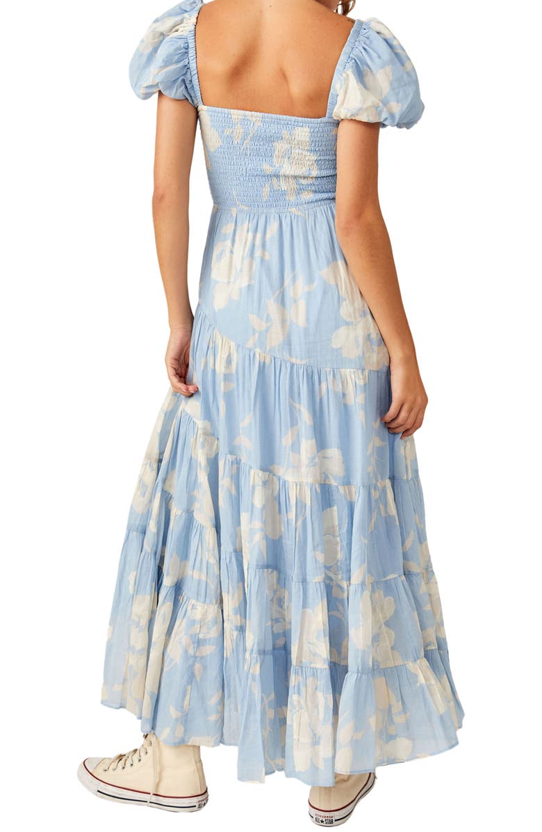 Sundrenched Floral Tiered Maxi Sundress