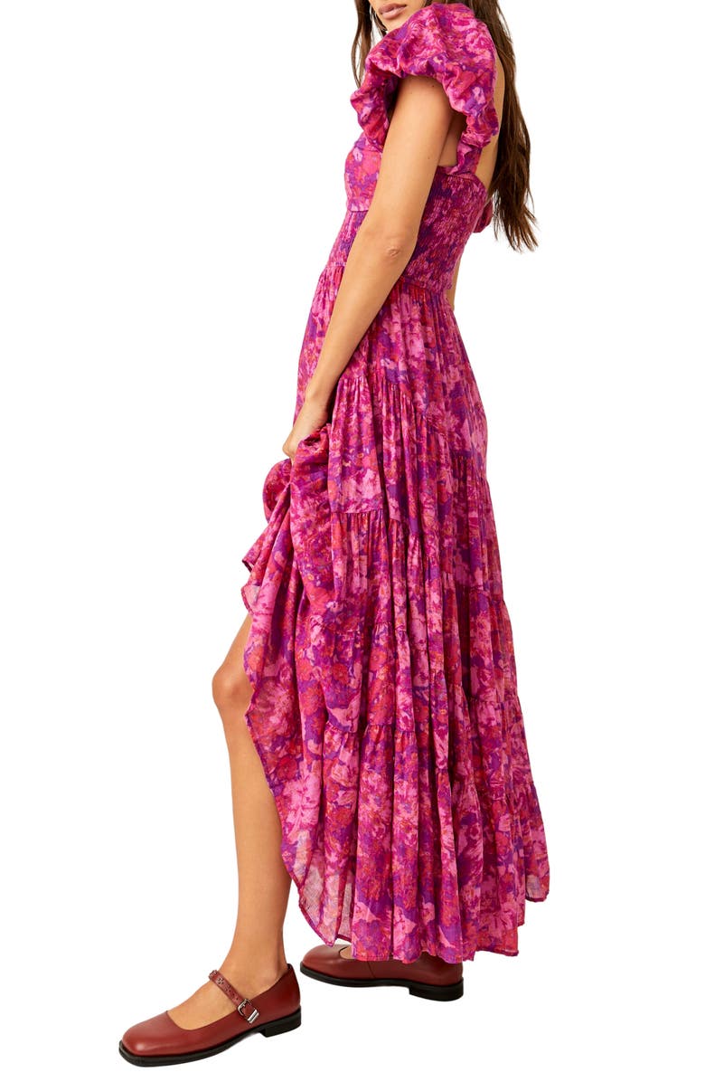Sundrenched Floral Tiered Maxi Sundress