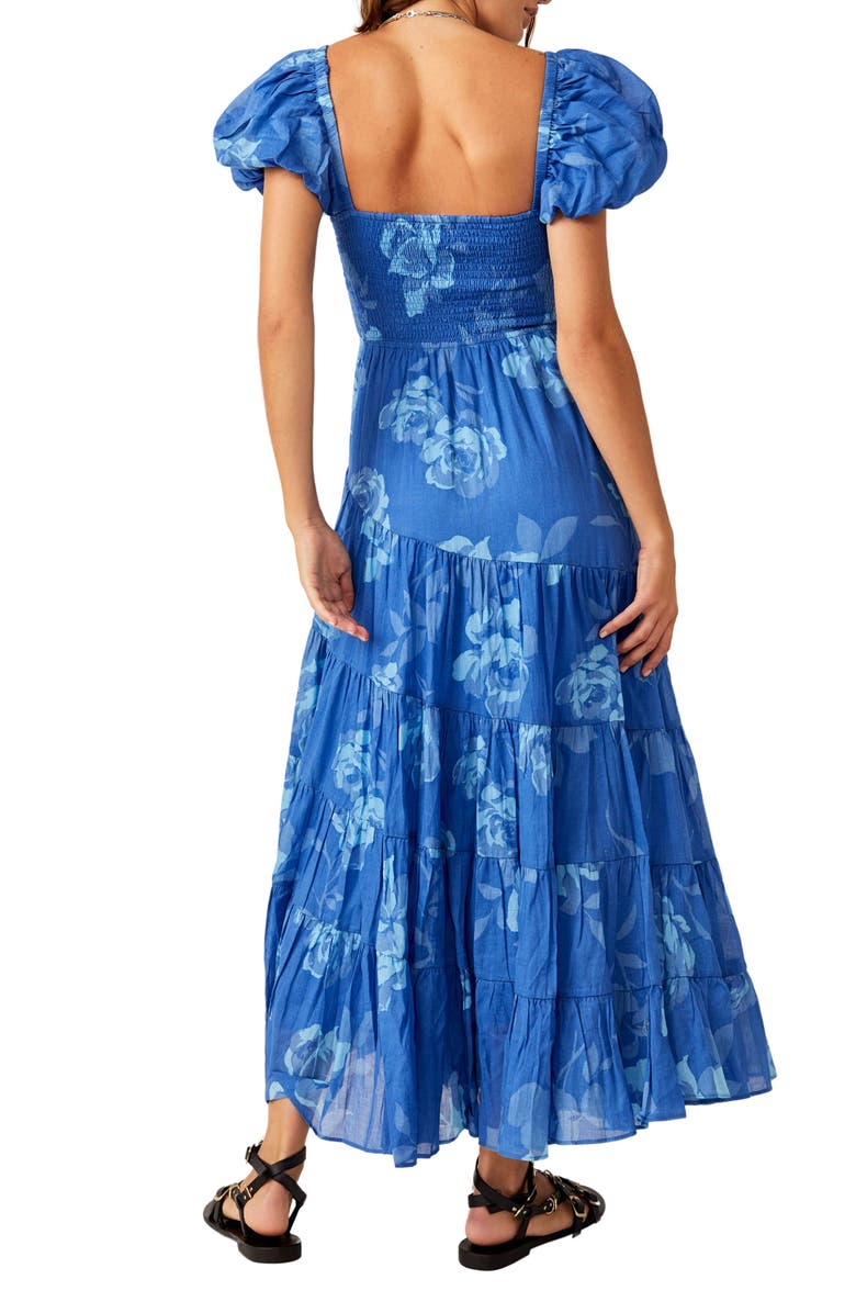 Sundrenched Floral Tiered Maxi Sundress