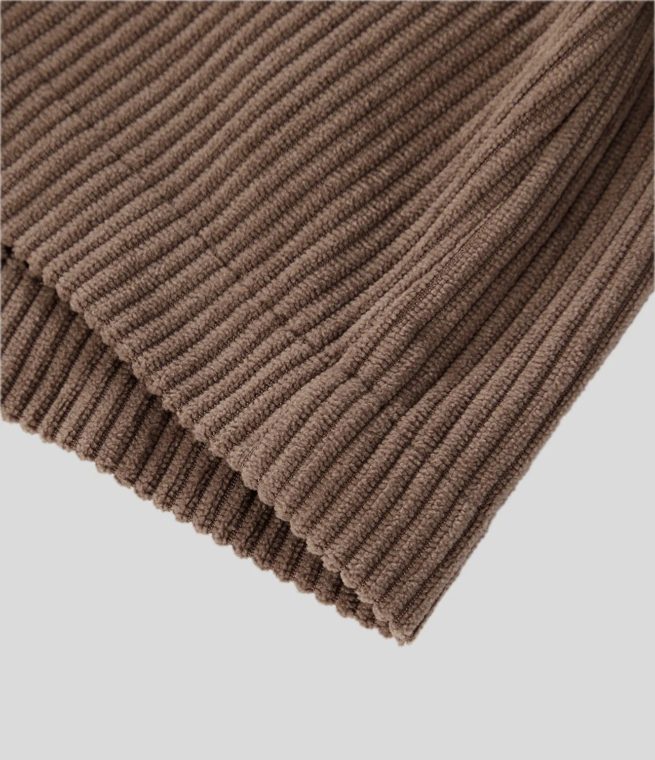 High Waisted Invisible Zipper 2-in-1 A Line Mini Corduroy Casual Skirt