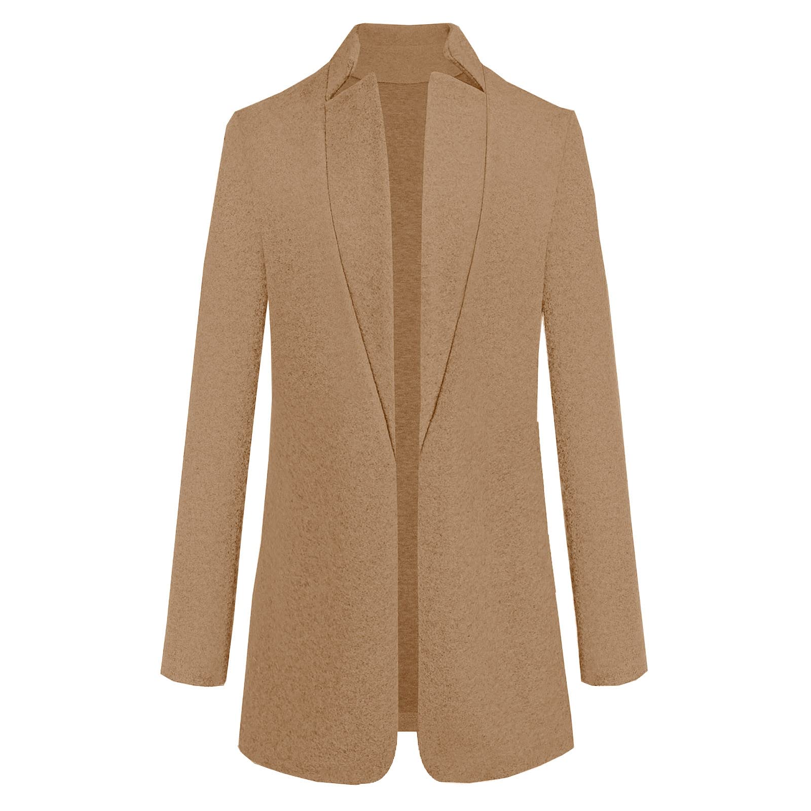Long Jacket Coat Hairy Open Suit Jacket (Final Days: Big Savings!!!)