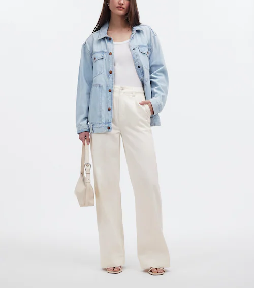 The Wide-Leg Jean: Airy Denim Edition