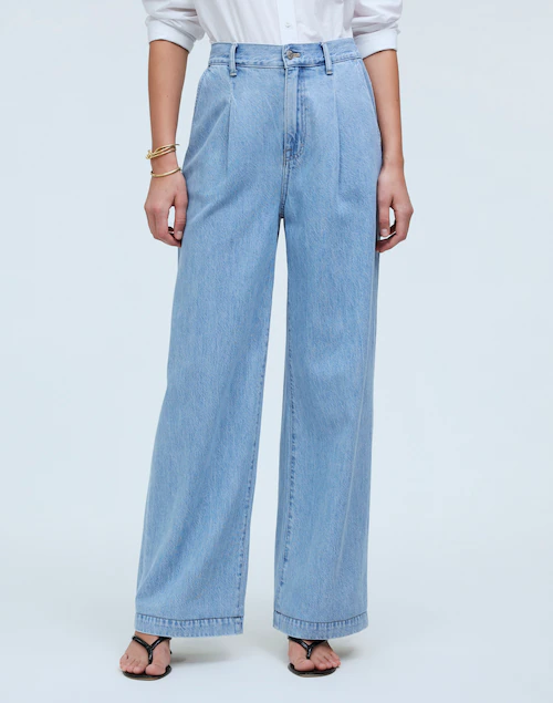 The Wide-Leg Jean: Airy Denim Edition