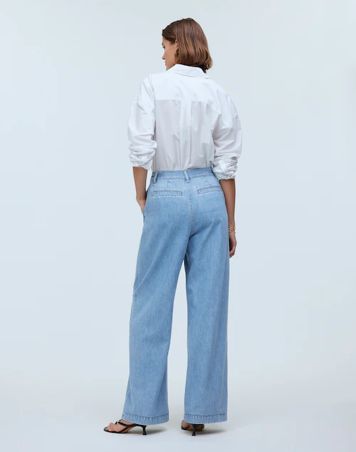 The Wide-Leg Jean: Airy Denim Edition
