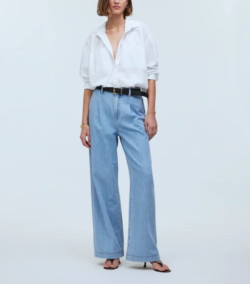 The Wide-Leg Jean: Airy Denim Edition