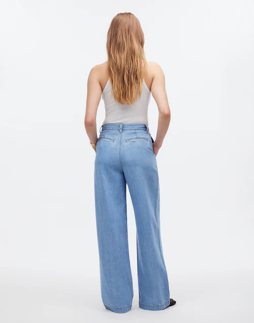 The Wide-Leg Jean: Airy Denim Edition